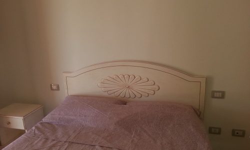 Testiera letto nocciola