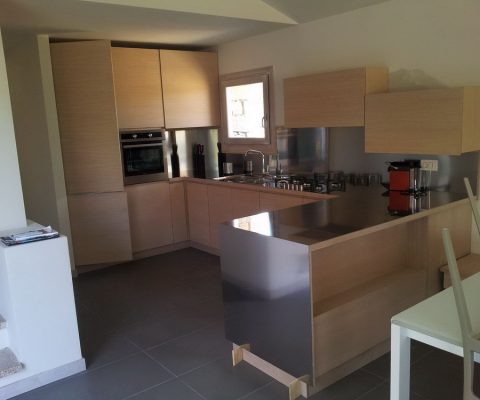 Cucina in rovere