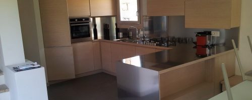 Cucina in rovere