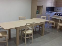 tavolo allungabile in rovere